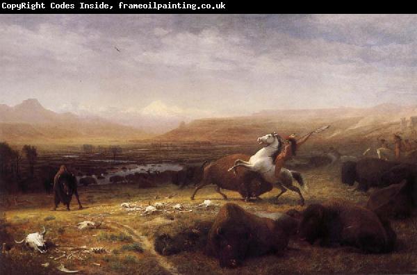 Albert Bierstadt Last of the Buffalo