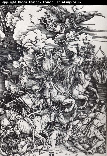 Albrecht Durer The Four horsemen of the Apocalypse