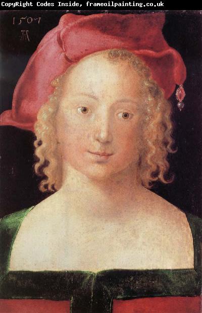 Albrecht Durer Young Woman with a Red Beret