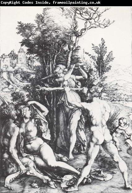 Albrecht Durer Hercules at the Crossroads