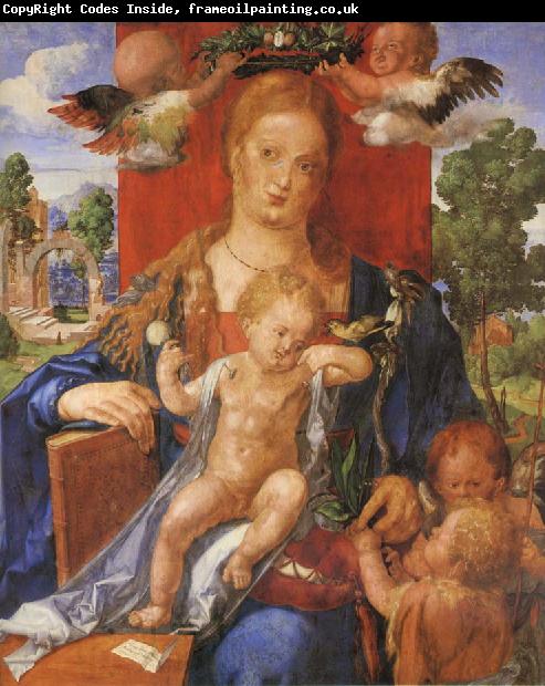 Albrecht Durer The Madonna with the Siskin