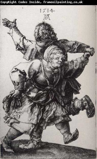 Albrecht Durer Dancing Peasant Couple