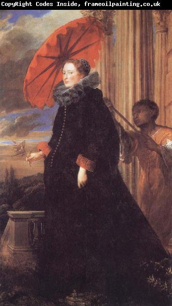 Anthony Van Dyck Marchesa Elena Grimaldi,Wife of Marchese Nicola Cattaneo