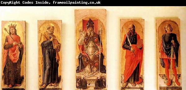 Bartolomeo Vivarini St Ambrose Polyptych