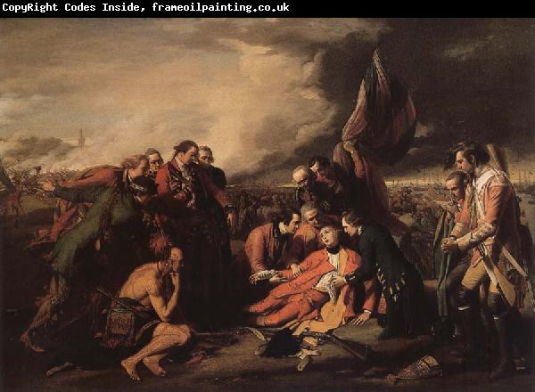 Benjamin West The death of general Wolf
