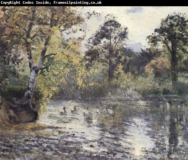 Camille Pissarro L-etang de Montfoucault