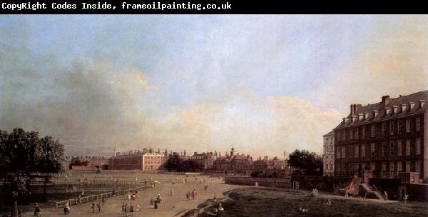 Canaletto the Old Horse Guards from St James's Park