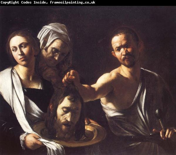 Caravaggio Salome Receives the Head of Saint John the Baptist