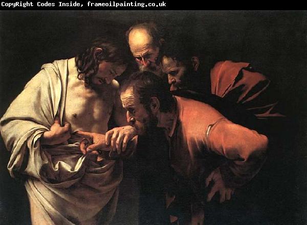 Caravaggio The Incredulity of Saint Thomas