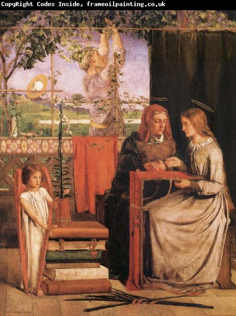 Dante Gabriel Rossetti The infancy of Maria