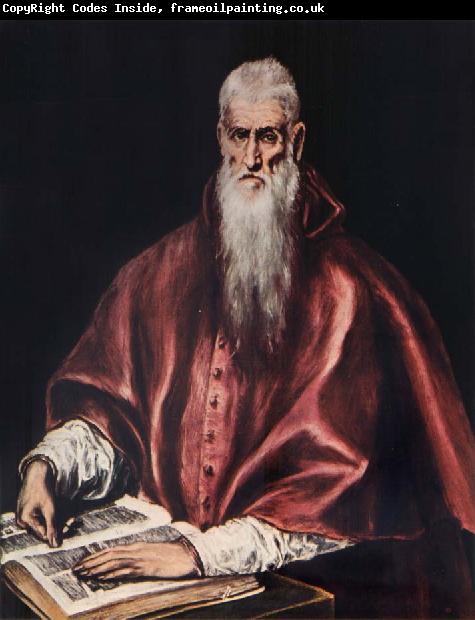 El Greco St.Jerome as a Cardinal