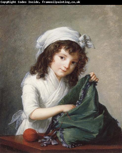 Elizabeth Louise Vigee Le Brun Mademoiselle Brongniart