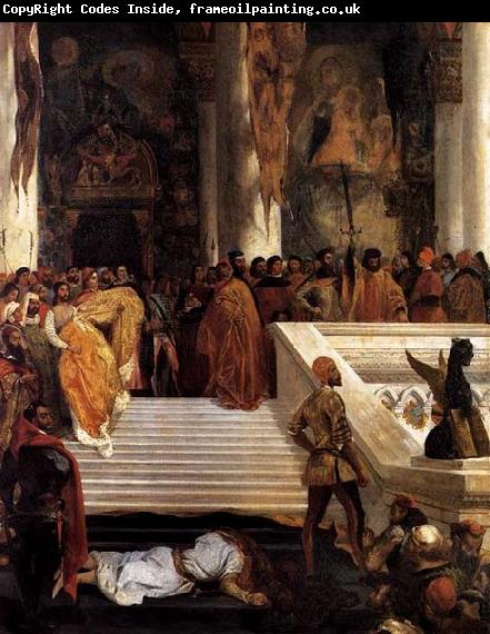 Eugene Delacroix The Execution of Doge Marino Faliero