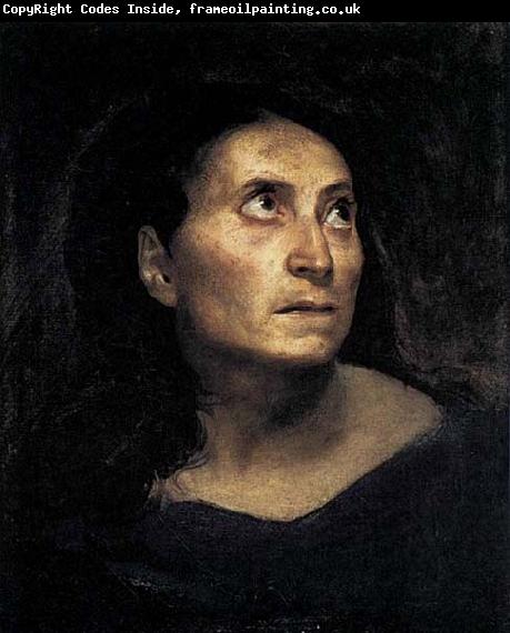 Eugene Delacroix A Mad Woman