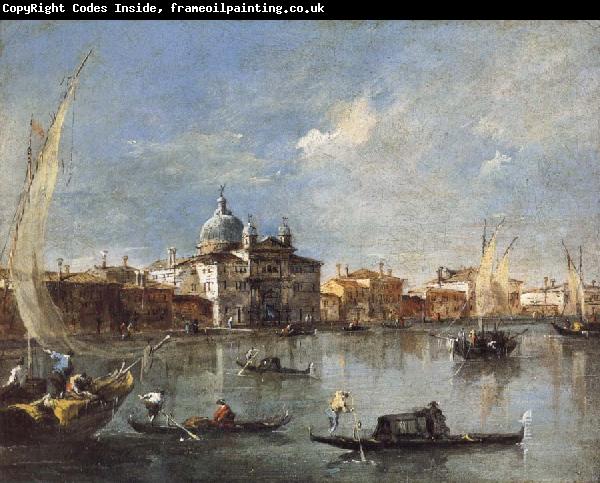 Francesco Guardi The Giudecca with the Zitelle