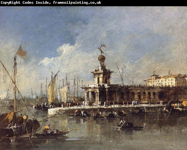 Francesco Guardi The Punta della Dogana