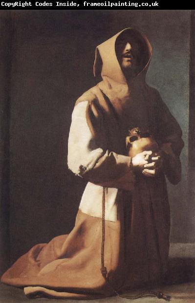 Francisco de Zurbaran Saint Francis in Meditation