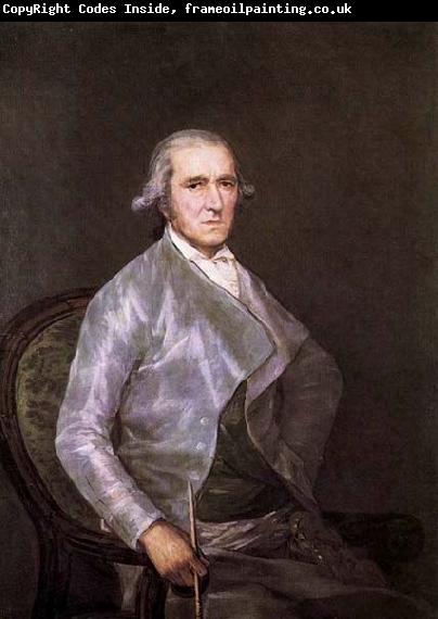 Francisco de goya y Lucientes Portrait of Francisco Bayeu