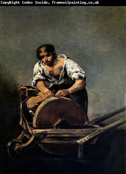 Francisco de goya y Lucientes Knife Grinder