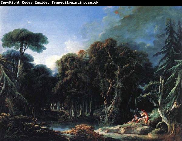 Francois Boucher The Forest