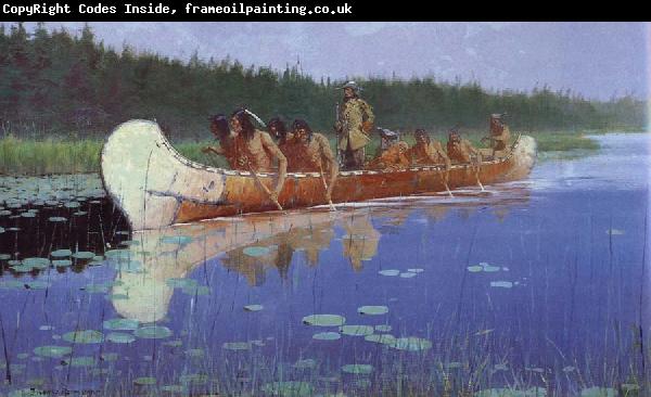 Frederic Remington Radisson and Groseilliers