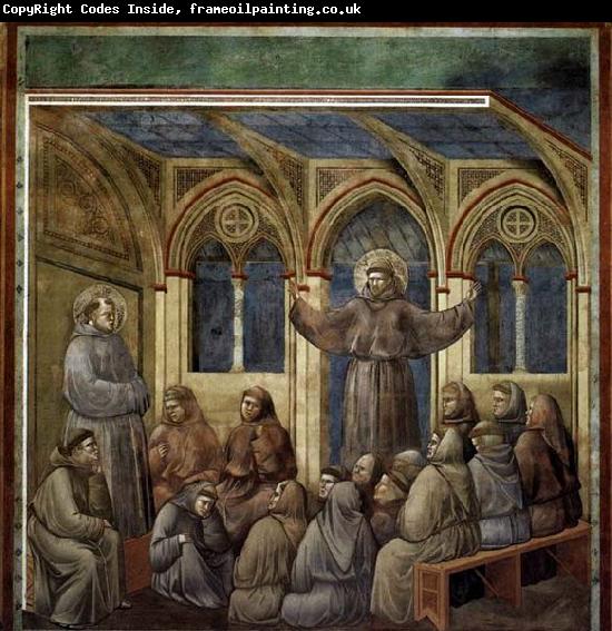 GIOTTO di Bondone Apparition at Arles