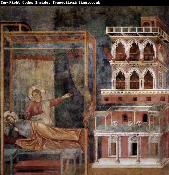 GIOTTO di Bondone Dream of the Palace