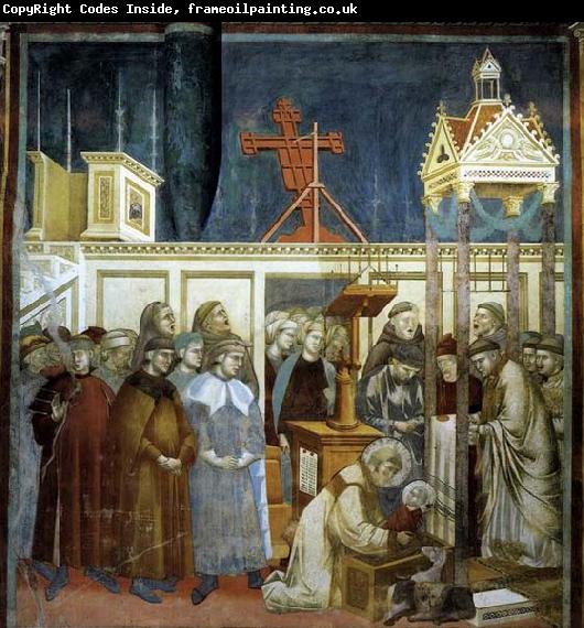 GIOTTO di Bondone Institution of the Crib at Greccio