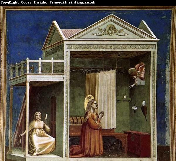 GIOTTO di Bondone Annunciation to St Anne