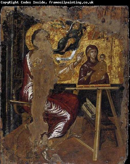 GRECO, El St Luke Painting the Virgin and Child