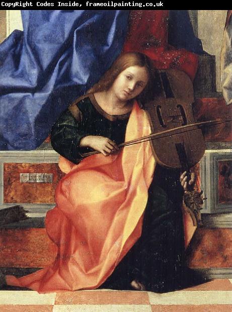 Gentile Bellini Detail of Pala di San Zaccaria