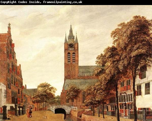 HEYDEN, Jan van der View of Delft