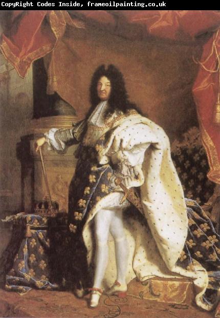 Hyacinthe Rigaud Louix XIV