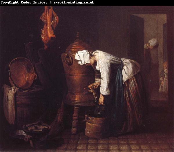 Jean Baptiste Simeon Chardin The Water Urn