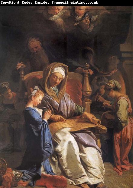 Jean Jouvenet The educacion of the Virgin