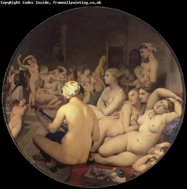 Jean-Auguste Dominique Ingres The Turkish bath