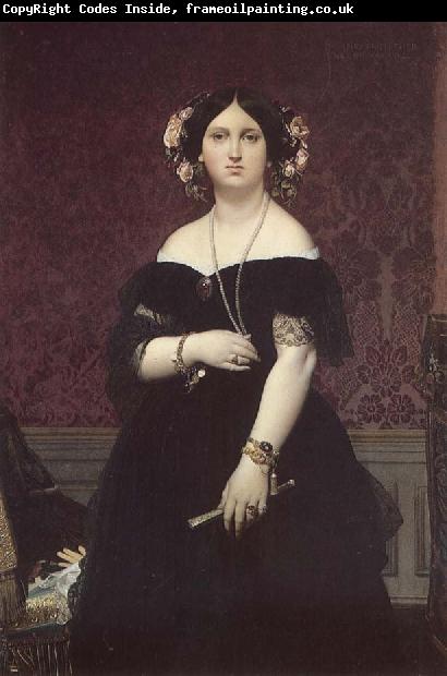 Jean-Auguste Dominique Ingres Mrs. Moitessier