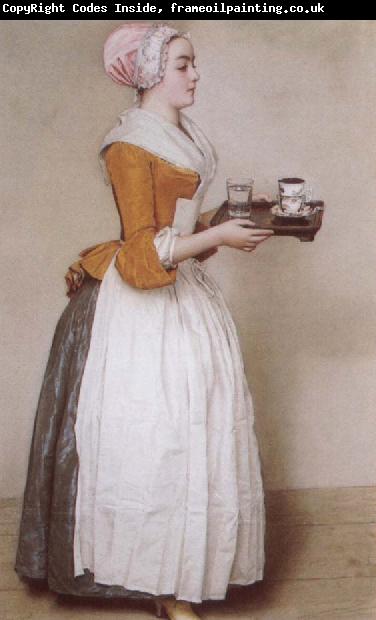 Jean-Etienne Liotard The Chocolate-Girl