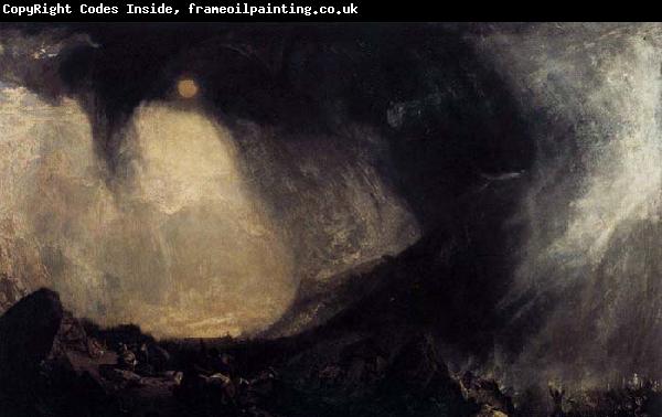 Joseph Mallord William Turner Snow Storm, Hannibal and his Army Crossing the Alps