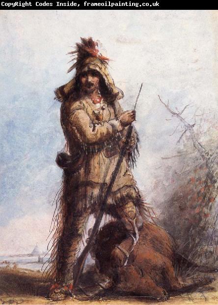 Miller, Alfred Jacob Louis-Rocky Mountain Trapper