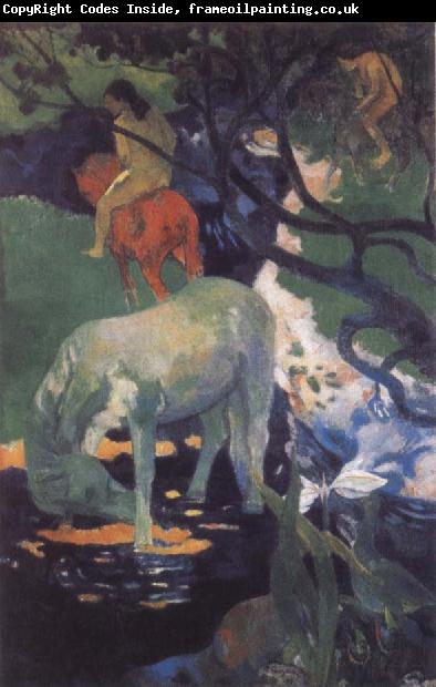 Paul Gauguin The White Horse