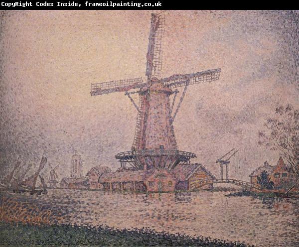 Paul Signac Le Moulin Holiandais a Edam