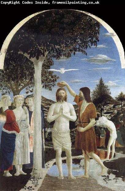 Piero della Francesca THe Baptism of Christ