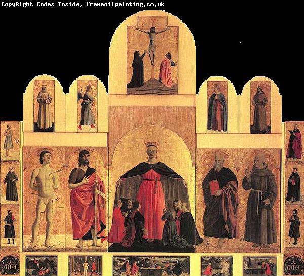 Piero della Francesca Polyptych of the Misericordia