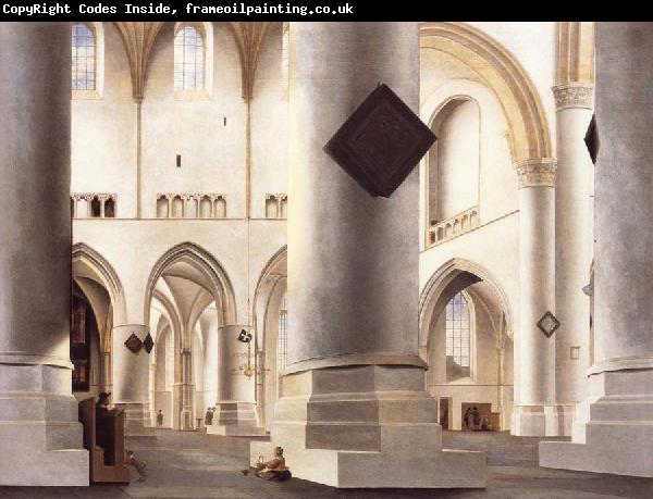 Pieter Saenredam THe Interior of the Grote Kerk,Haarlem