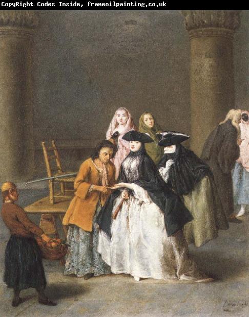 Pietro Longhi A Fortune Teller at Venice