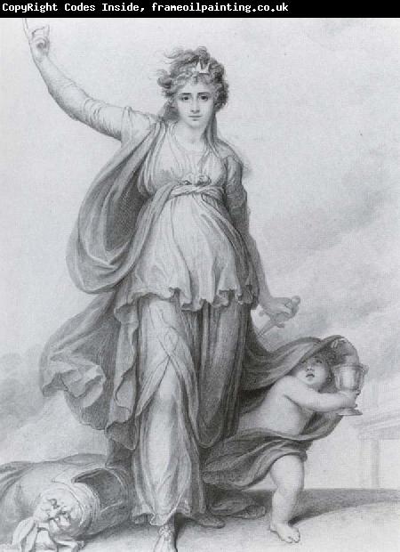 Richard Cosway Sarah Siddons as Tragedy