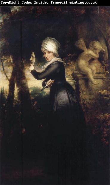 Sir William Beechey Sarah Siddons with the Emblems of Tragedy