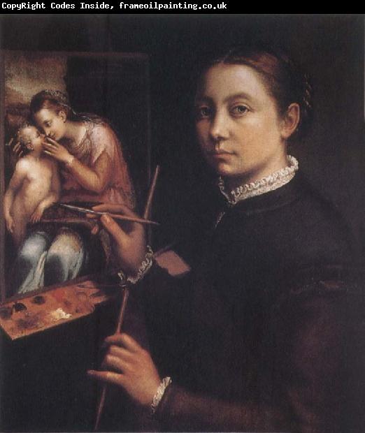 Sofonisba Anguissola Self-Portrait at the Easel