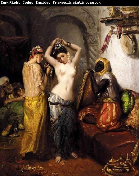 Theodore Chasseriau Orientalist Interior